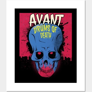 drums of death AVANT Posters and Art